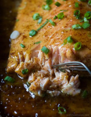 Dijon Maple Glazed Salmon-7