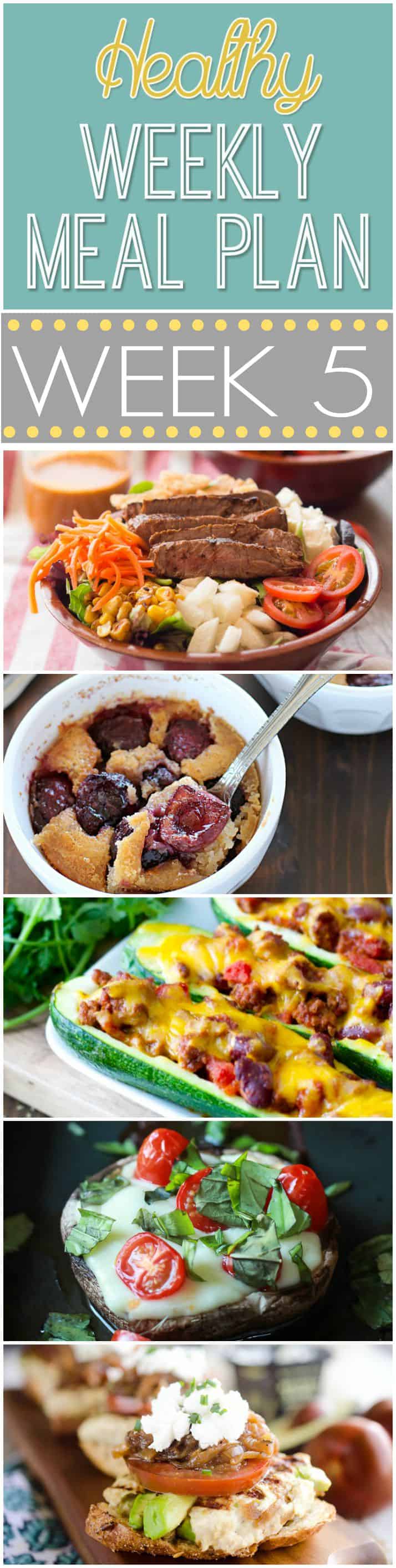 Healthy Meal Plan Week #5 | Easy Healthy Recipes | Easy Dinner Recipes