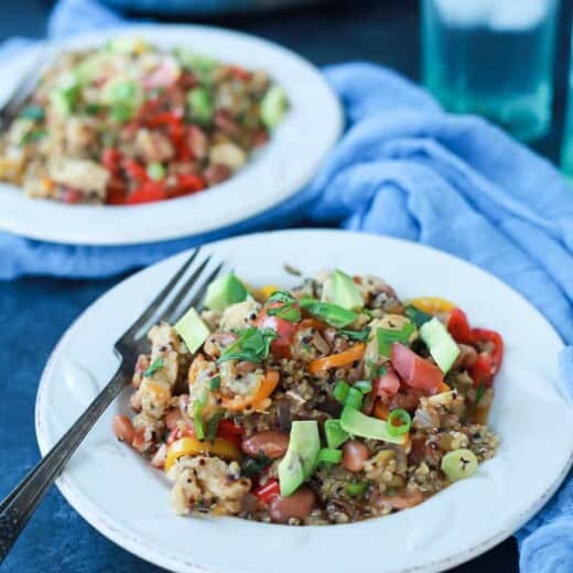 Healthy One Pot Mexican Quinoa Casserole-4