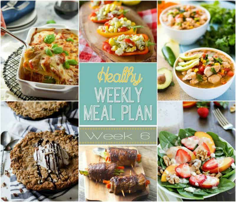 Healthy Meal Plan Week #6 | Easy Healthy Recipes