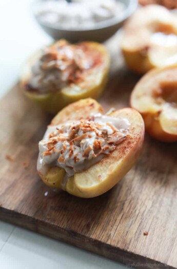 Image of Baked Apples with Cinnamon Mascarpone