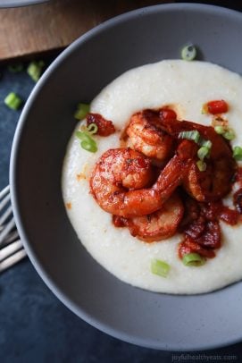 Cajun Shrimp and Smoked Gouda Grits-7