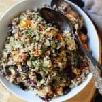 harvest roasted butternut squash quinoa salad