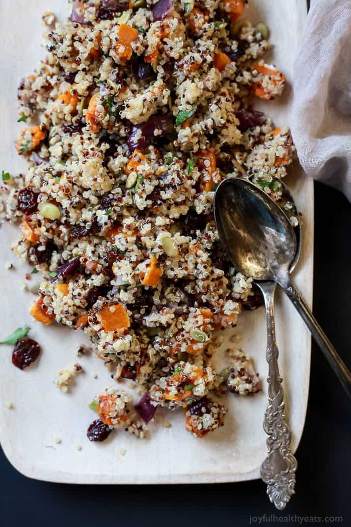 Roasted Butternut Squash Quinoa Salad Recipe