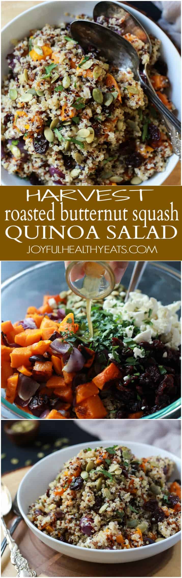 Roasted Butternut Squash Quinoa Salad