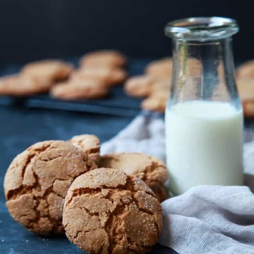 Soft & Chewy Ginger Cookies-9