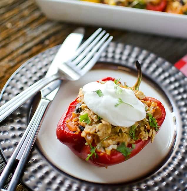 Chipotle-Chicken-Rice-Stuffed-Peppers-Krafted-Koch