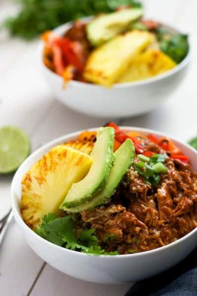 Slow-Cooker-Hawaiian-Pork-Burrito-Bowls-7