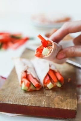 Image of Gluten Free Veggie Turkey Rollups