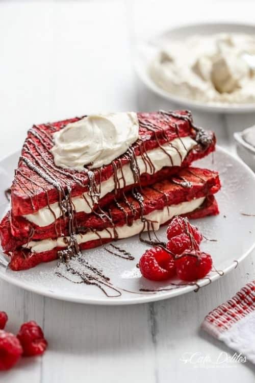 A roundup of 17 easy tasty recipes to help create a romantic Valentine's Day Date - everything from fun cocktails, decadent desserts, and savory main dishes! | joyfulhealthyeats.com 