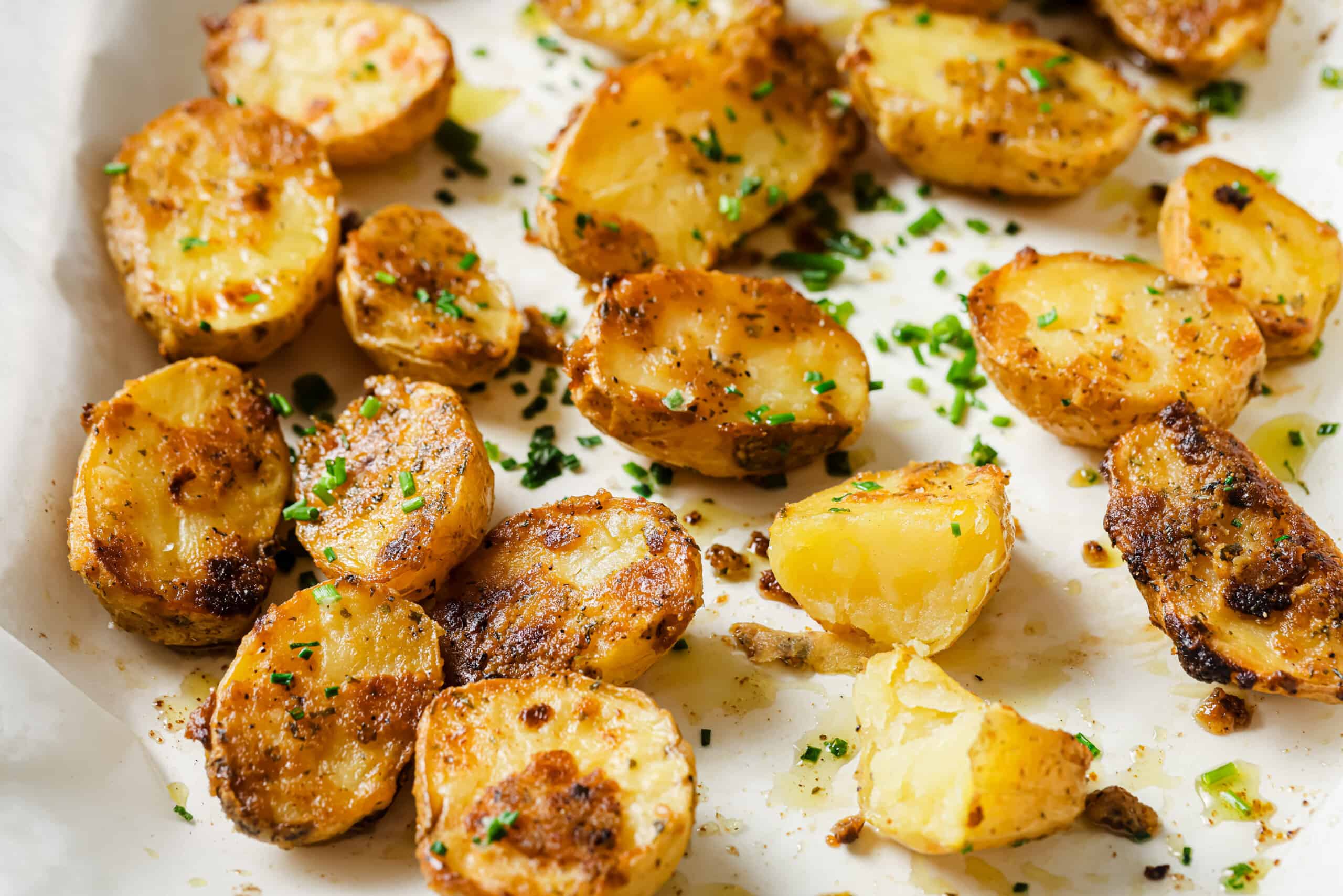 Garlic Ranch Potatoes Recipe | Happy Healthy Eating