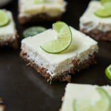 Lighter Key Lime Cheesecake Bars-image