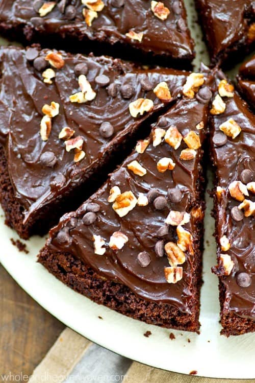 One-Bowl Single Layer Chocolate Cake