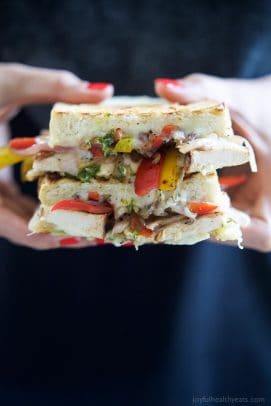 Cheesy Chicken Fajita Panini - web-5