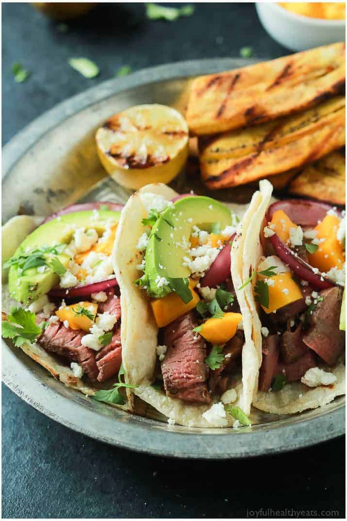 Grilled Steak Street Tacos Recipe | Easy Mexican Street Tacos Recipe