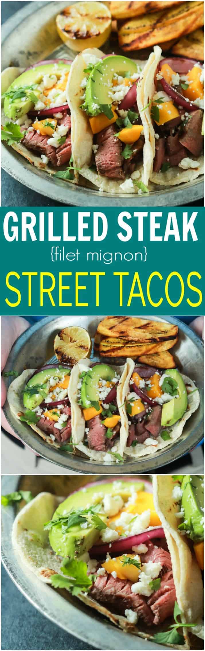 Grilled Steak Street Tacos Recipe | Easy Mexican Street Tacos Recipe