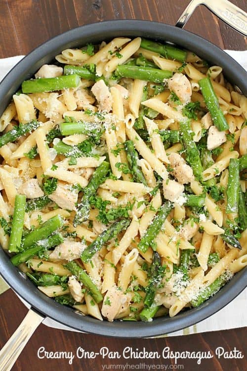 one-pan-chicken-asparagus-pasta-dinner-title