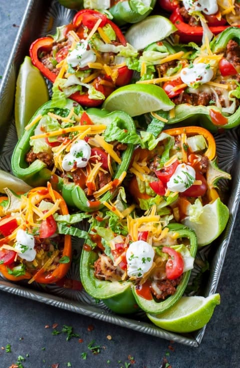 37 Easy Healthy Tex-Mex Recipes that will ensure you have the best "fiesta" on the block! These recipes will blow your mind AND your taste buds. Bring on the Mexican Food! Ole! | joyfulhealthyeats.com