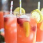 Homemade Raspberry Peach Lemonade Recipe - web-6