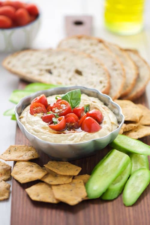 5-Minute-Bruschetta-Hummus