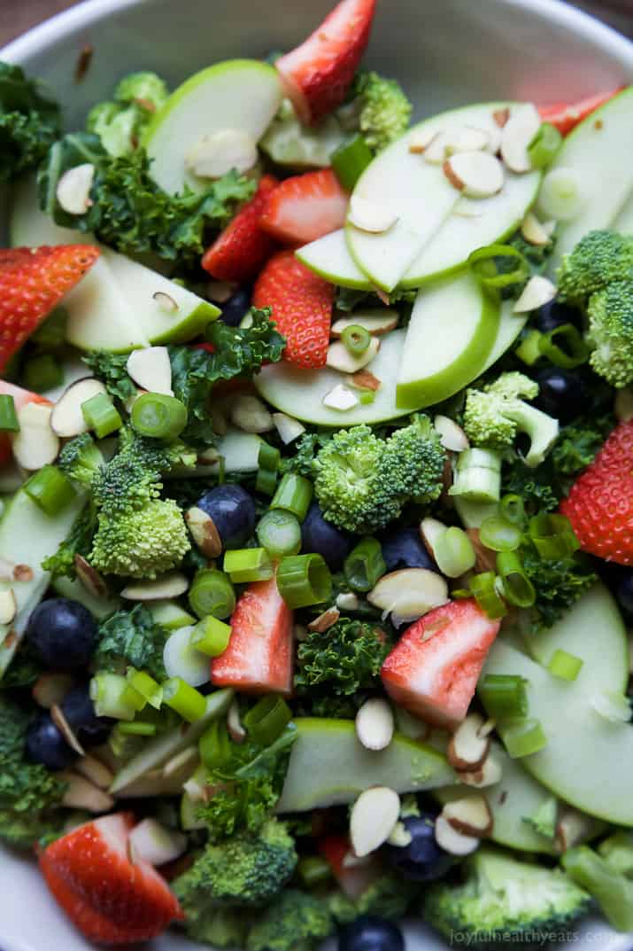 Close-up of Summer Detox Salad in a bowl