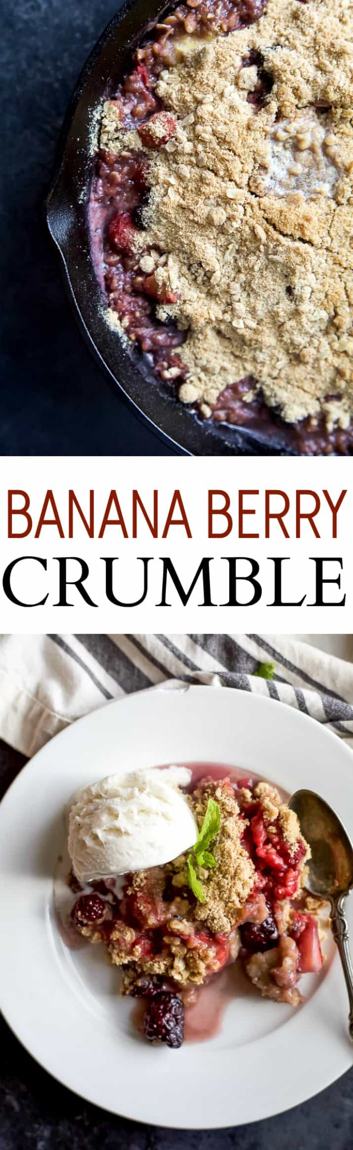 Banana Berry Crumble Recipe