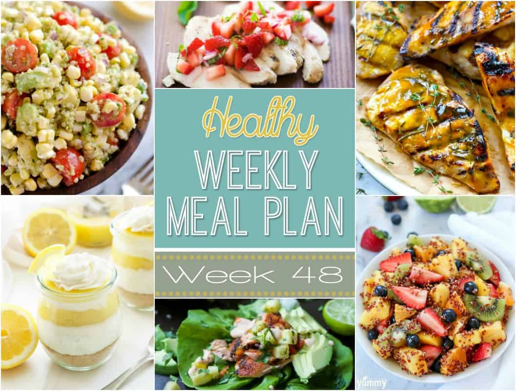 Healthy Meal Plan Week #48 | Easy Healthy Recipes