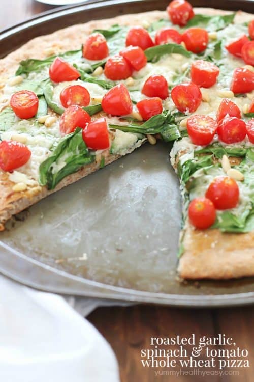 roasted-garlic-spinach-tomato-whole-wheat-pizza-11