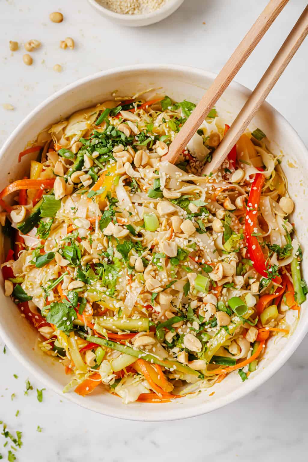 Asian Noodle Salad Recipe | Joyful Healthy Eats