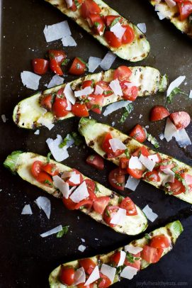 Image of Zucchini Bruschetta Appetizer