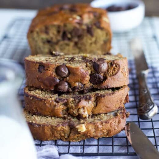 Moist Chocolate Chip Zucchini Bread - web-7