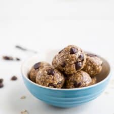 No Bake Chocolate Peanut Butter Energy Balls-image
