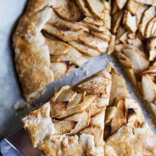 Rustic Cardamom Apple Galette with Maple Mascarpone - web-5