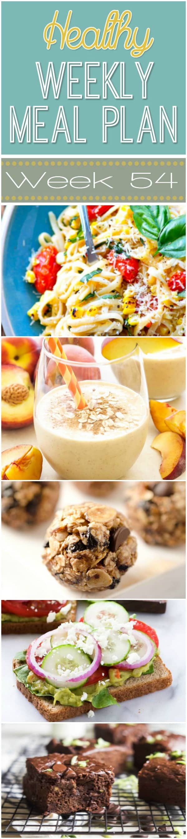 Healthy Meal Plan Week #54 | Easy Healthy Recipes
