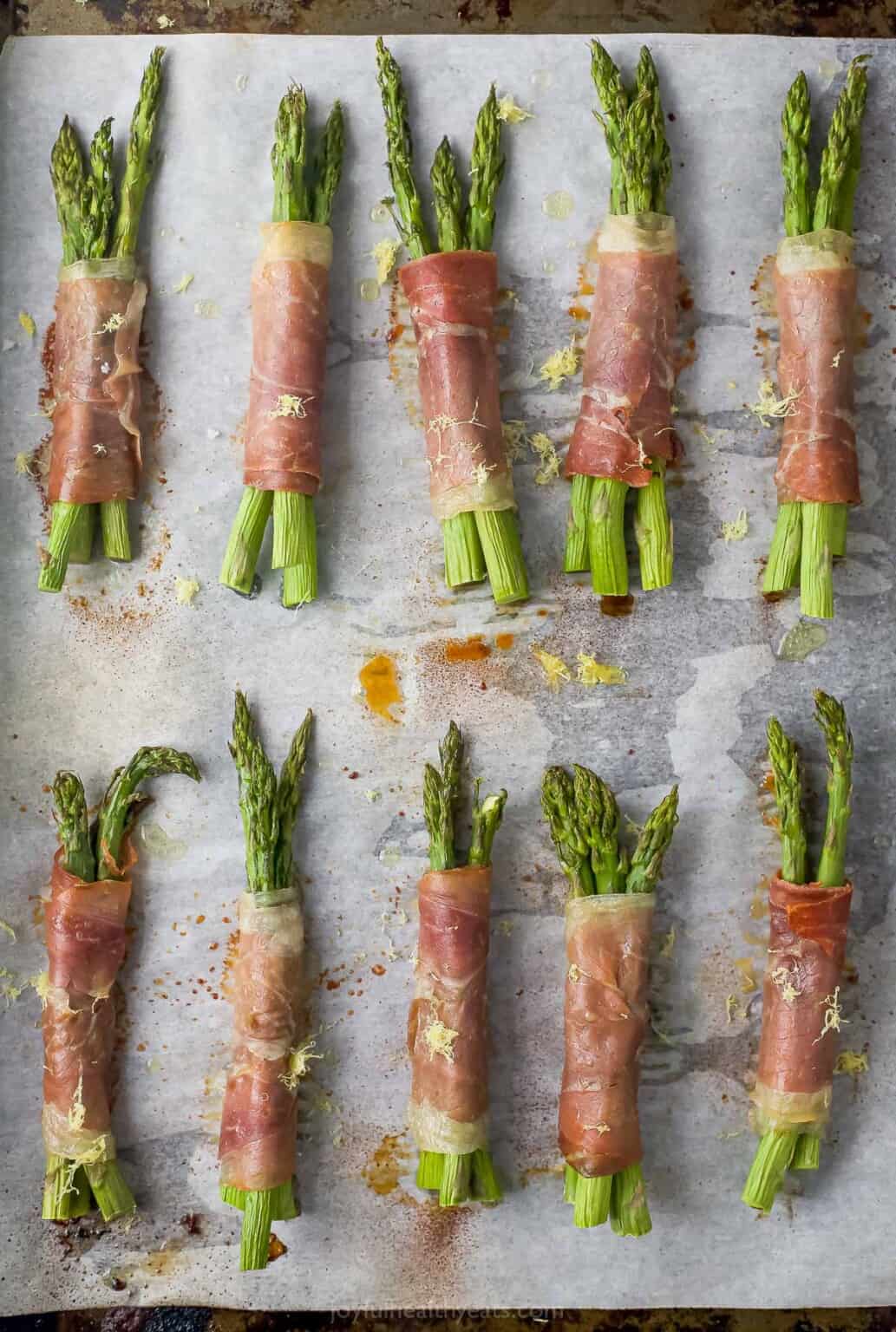 Easy ProsciuttoWrapped Asparagus Recipe Joyful Healthy Eats