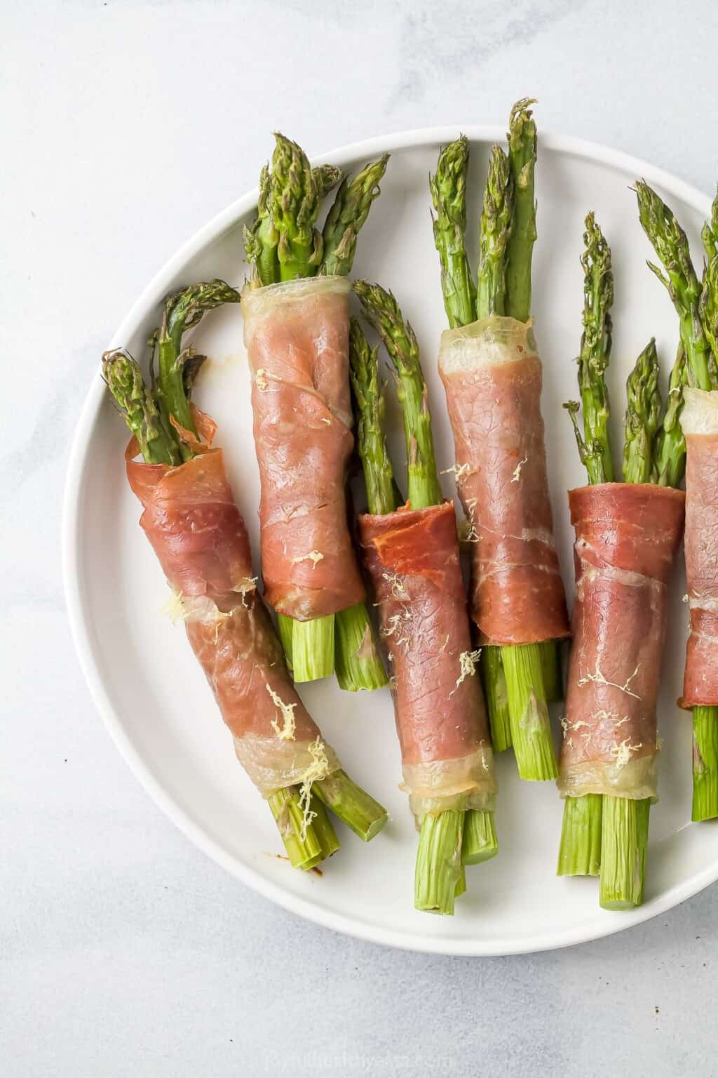 Easy ProsciuttoWrapped Asparagus Recipe Joyful Healthy Eats