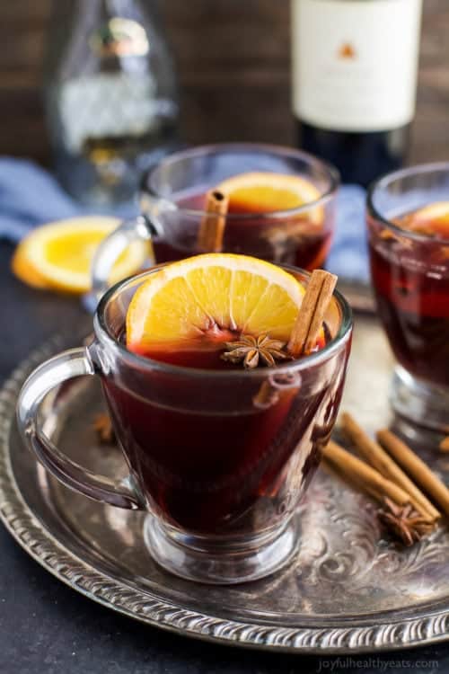 Ensure you have the BEST Holiday Party around with these fun Party Recipes. From festive cocktails to sweet desserts and quick easy appetizers! Your one stop shop! | joyfulhealthyeats.com