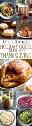 Look no further with the ULTIMATE Holiday Guide for Thanksgiving! This Turkey Day roundup has 45+ Thanksgiving recipes to ensure that you have the BEST and most flavorful feast around! | joyfulhealthyeats.com