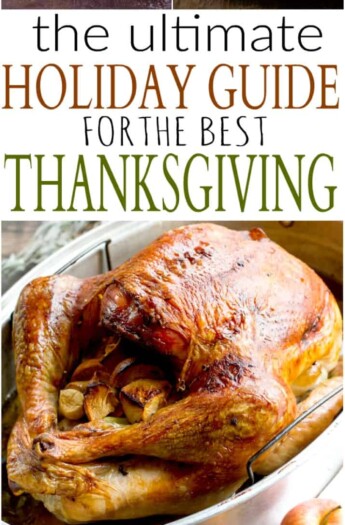 Look no further with the ULTIMATE Holiday Guide for Thanksgiving! This Turkey Day roundup has 45+ Thanksgiving recipes to ensure that you have the BEST and most flavorful feast around! | joyfulhealthyeats.com