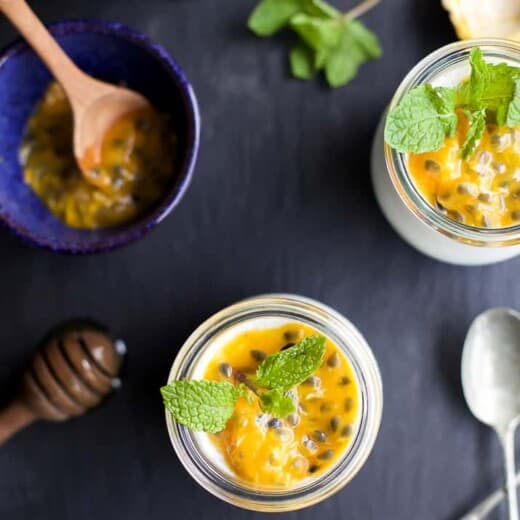 Paleo Vanilla Panna Cotta with Passion Fruit - web-4