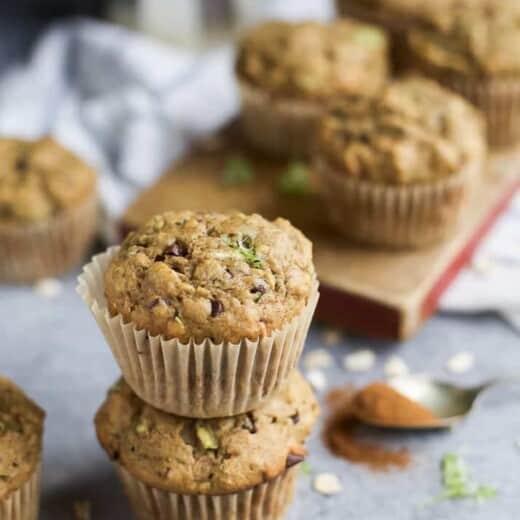 Image of Chocolate Chip Zucchini Muffins