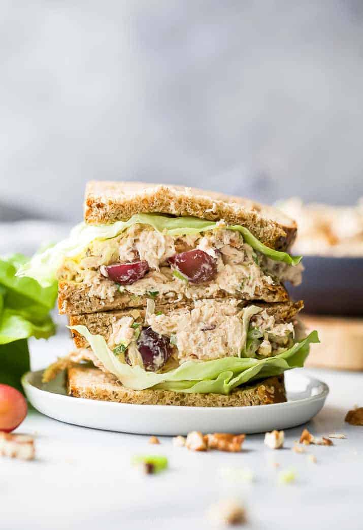 Easy Chicken Salad Recipe Healthy And Keto Friendly