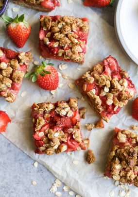 Image of Strawberry Oatmeal Bars