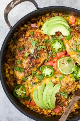 Image of One Pan Southwestern Chicken and Rice