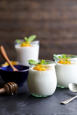 Image of Paleo Panna Cotta with Passion Fruit