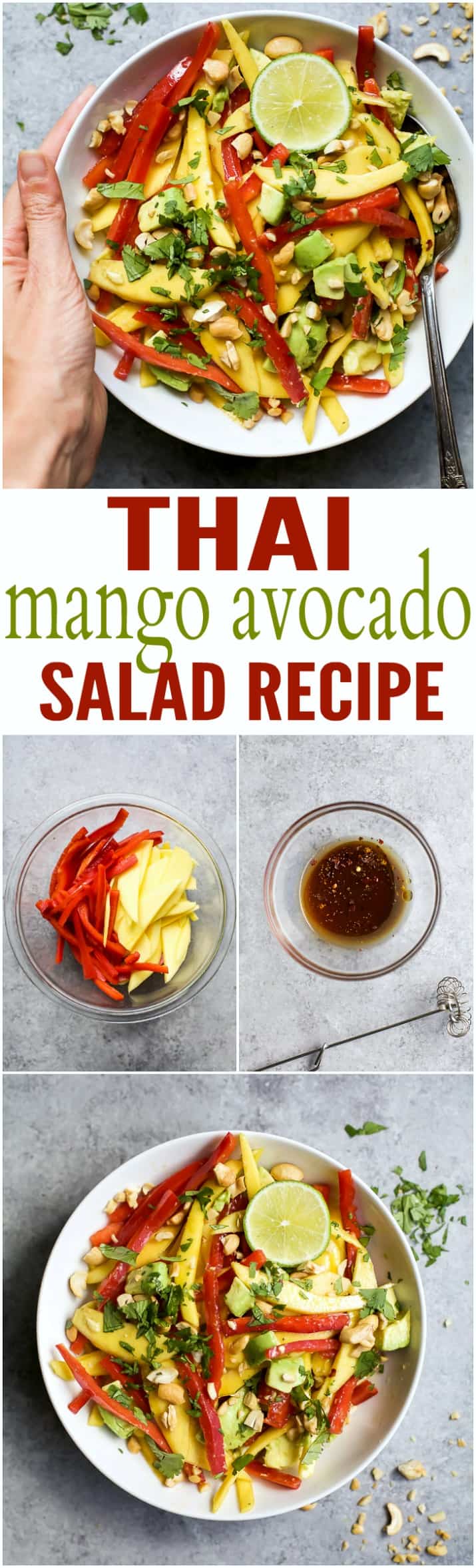 Title Image for Thai Mango Avocado Salad