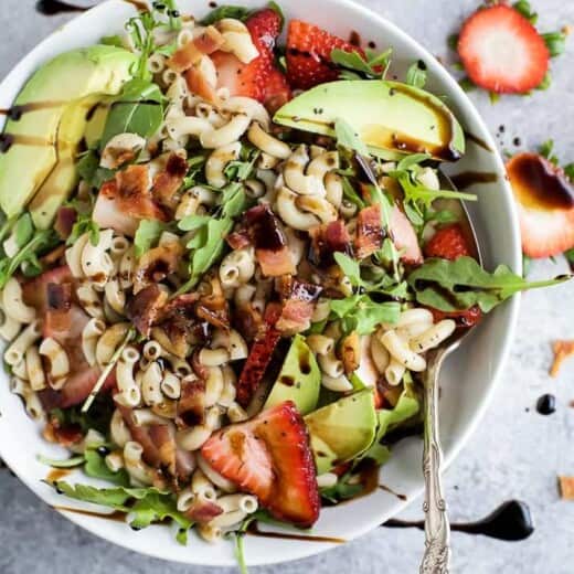 Easy Strawberry Avocado Pasta Salad - web-6