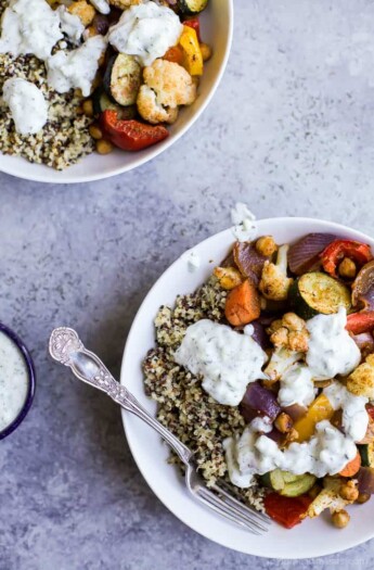 Image of Roasted Vegetable Grain Bowls