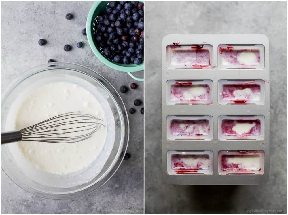 Your summer just got tastier with this creamy dreamy Paleo Blueberry Coconut Popsicles. Made from all fresh ingredients, no dairy, no refined sugar and 100% yum!