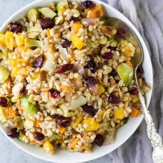 Image of Harvest Butternut Squash Farro Salad